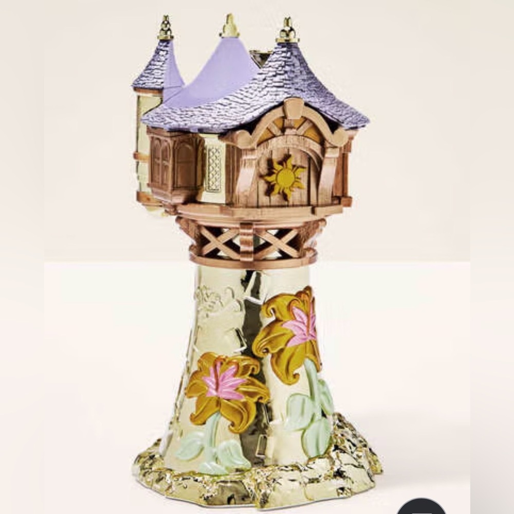 Disney Rapunzel Tower with Purple and Gold Accents